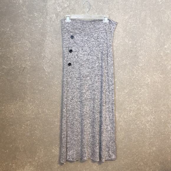 Chris & Carol Dresses & Skirts - Boutique Maxi Skirt with Button Accent
